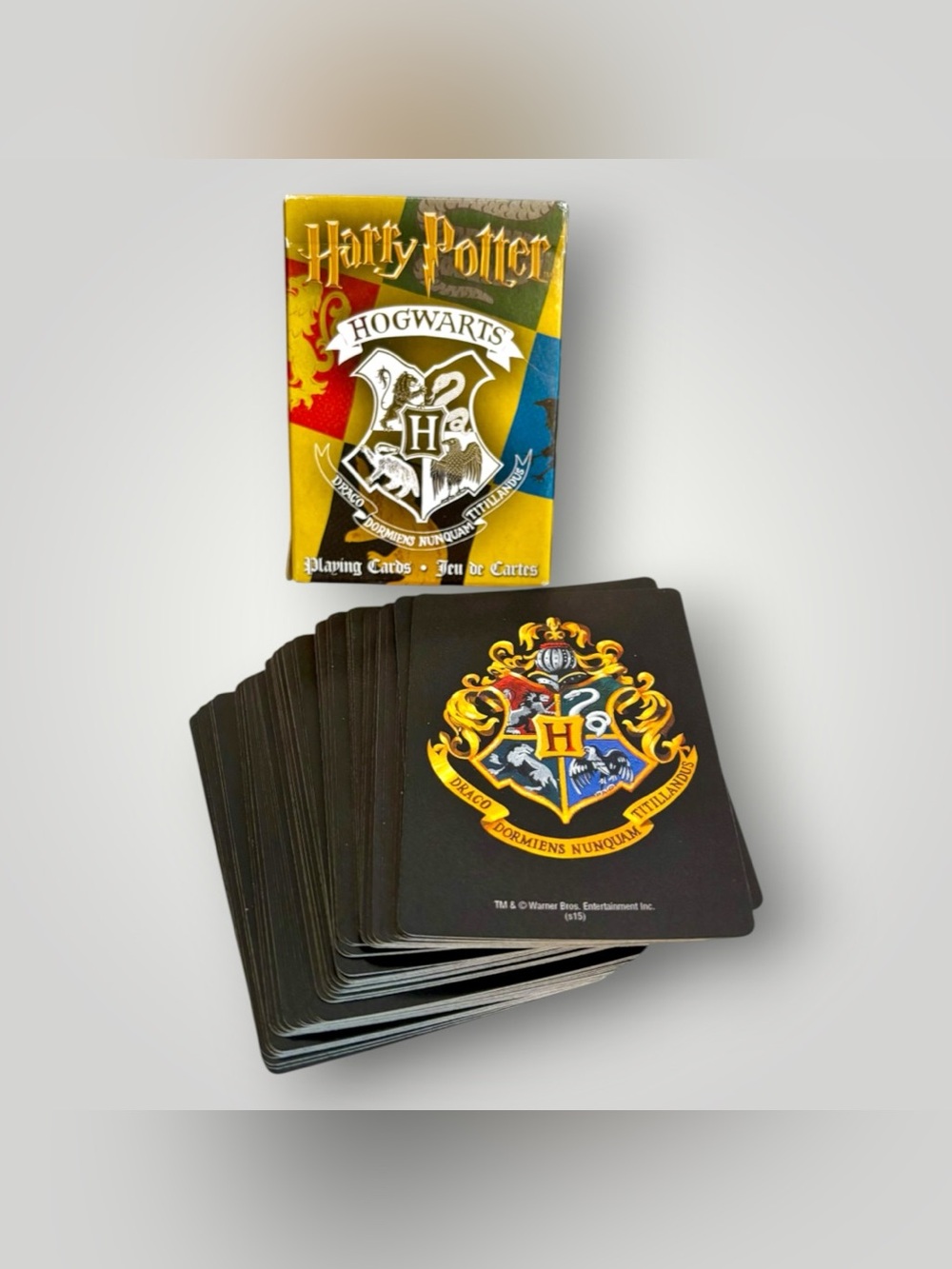 Harry Potter - House Crests - Playing Card Deck - 52 Cards